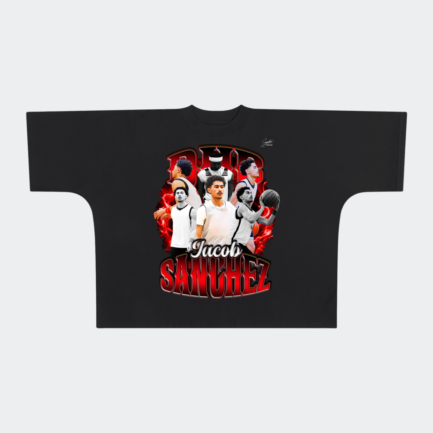 Jacob Sanchez Premium Drop Shoulder/Boxy Tee