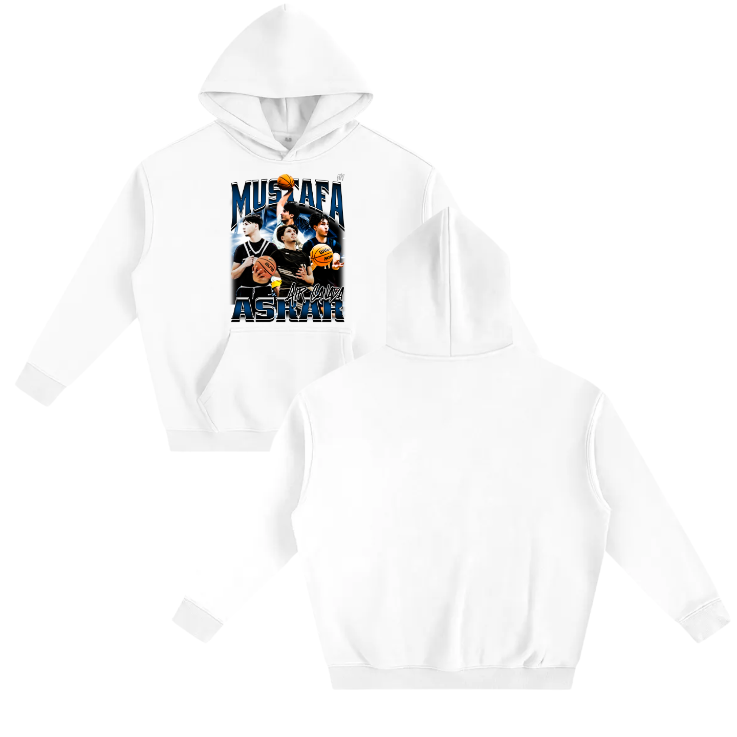 Mustafa Asrar Oversize Fleeced Hoodie