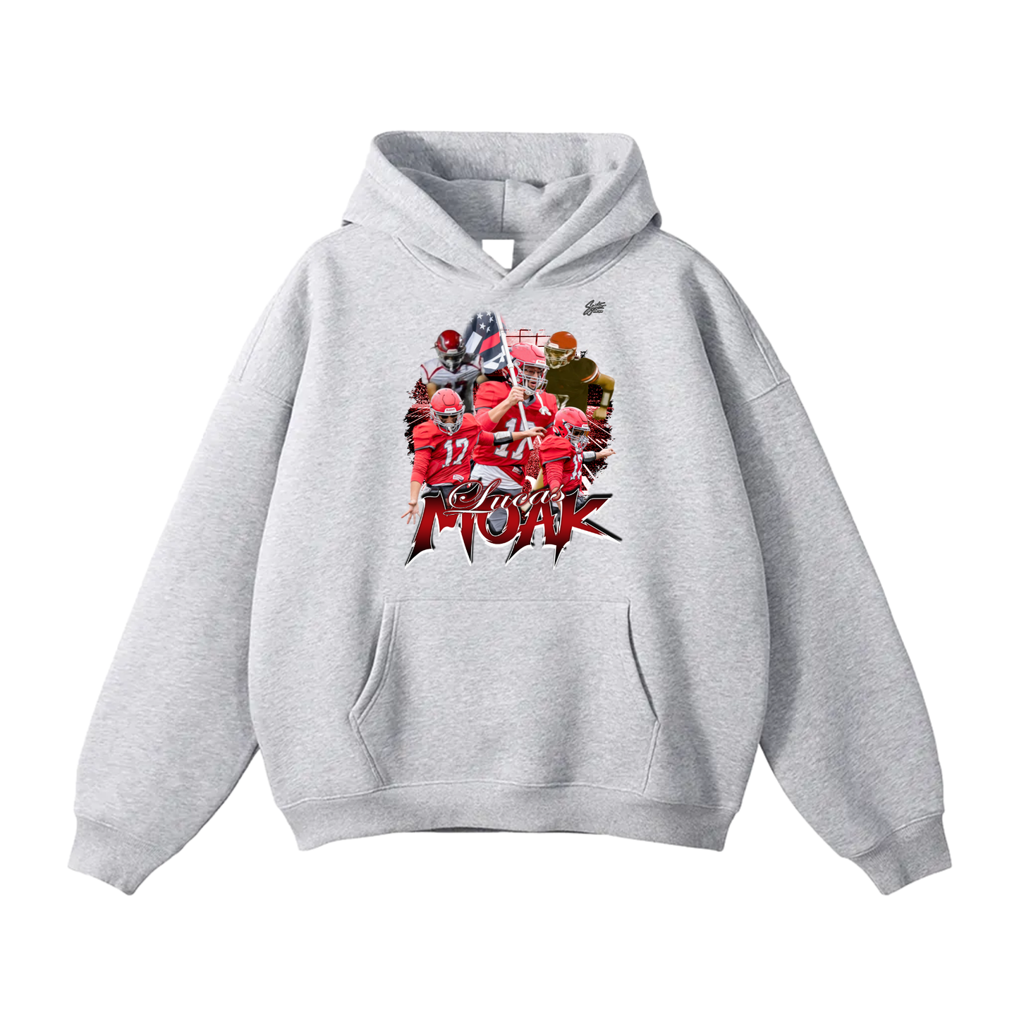 Lucas Moak Oversize Fleeced Hoodie