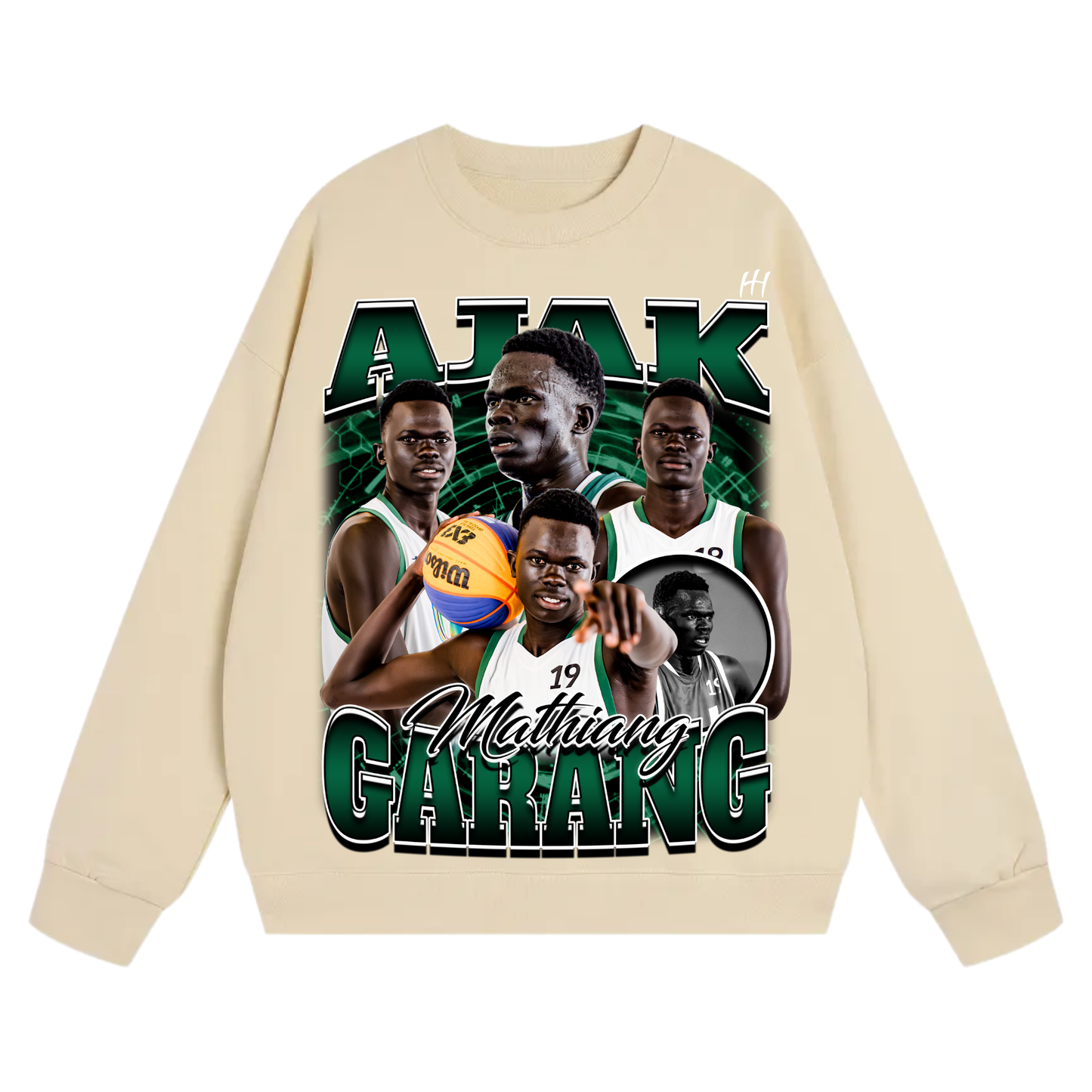 Ajak Mathiang Garang Heavyweight Crewneck Sweatshirt