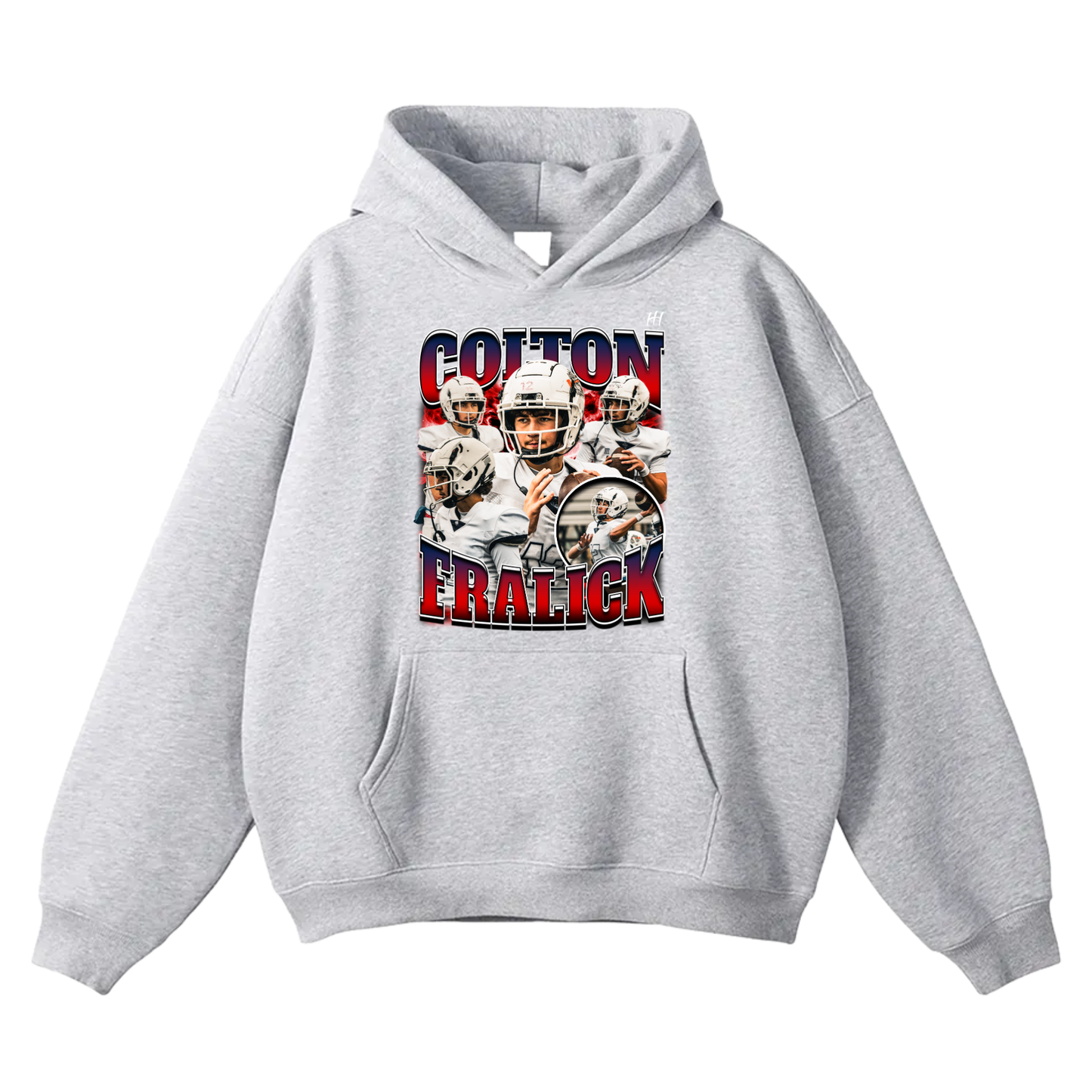 Colton Fralick Oversize Fleeced Hoodie