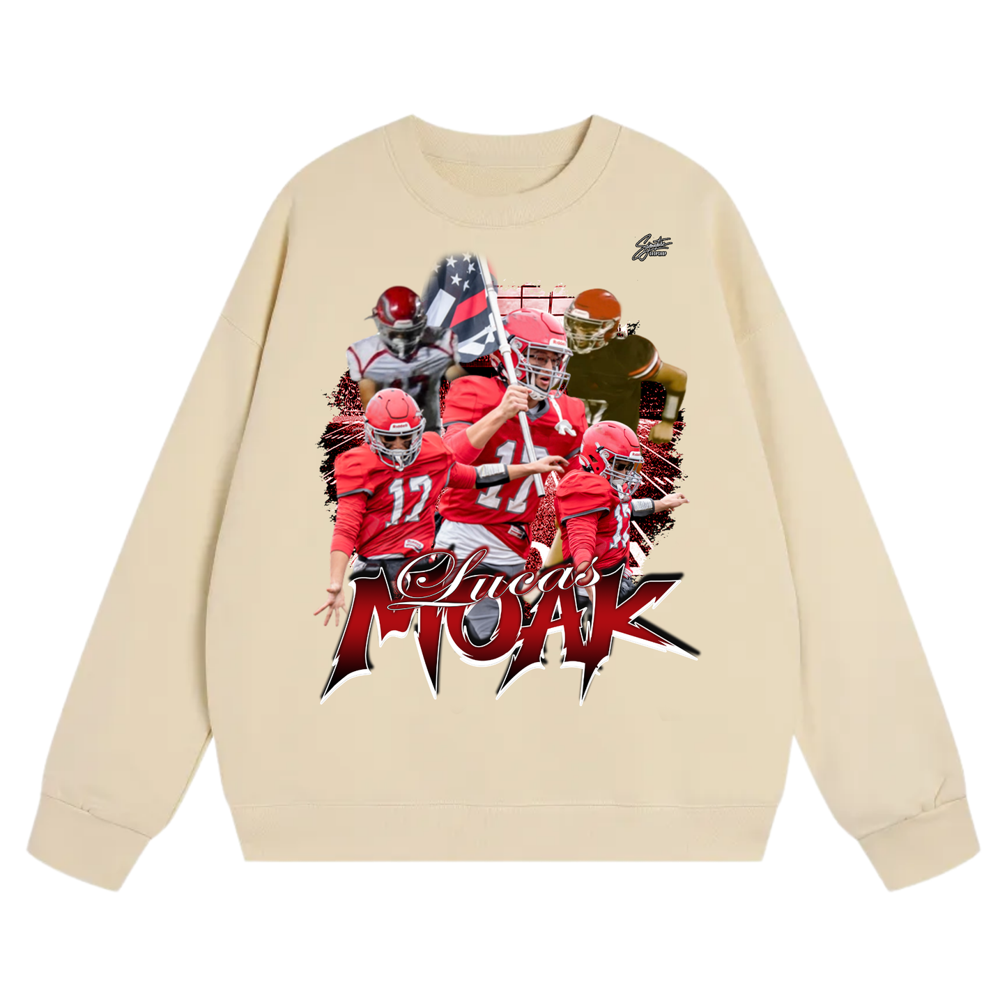 Lucas Moak Heavyweight Crewneck Sweatshirt