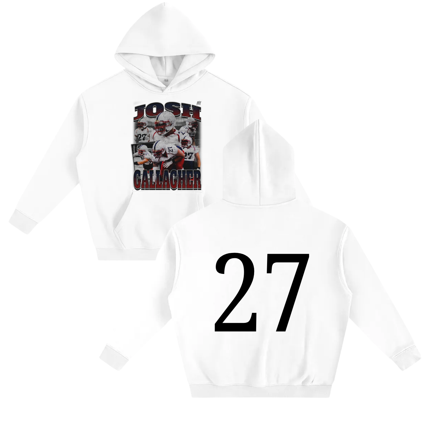 Josh Gallagher Oversize Fleeced Hoodie