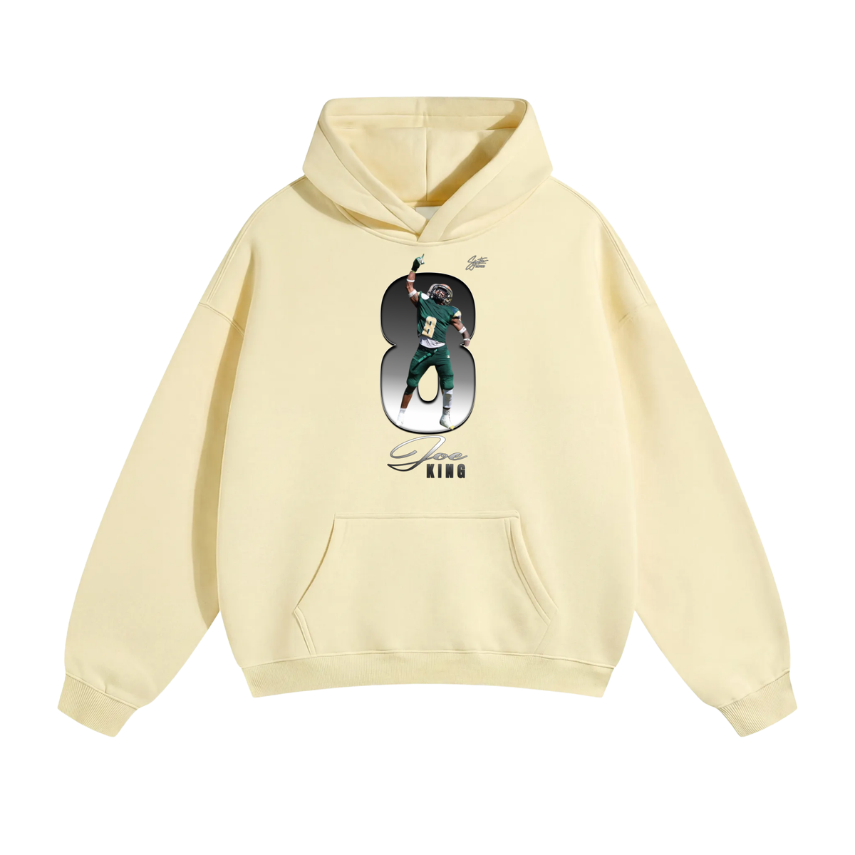 Joe King Oversize Fleeced Hoodie