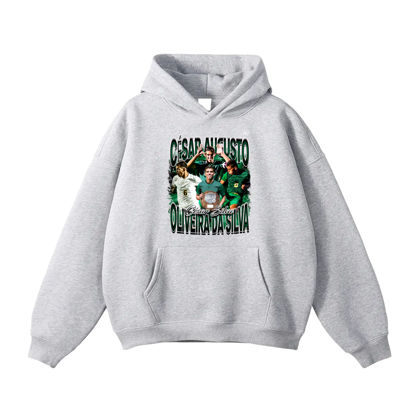 César Augusto Oliveira da Silva Oversize Fleeced Hoodie