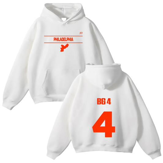 Kureese Rogers Oversize Fleeced Hoodie