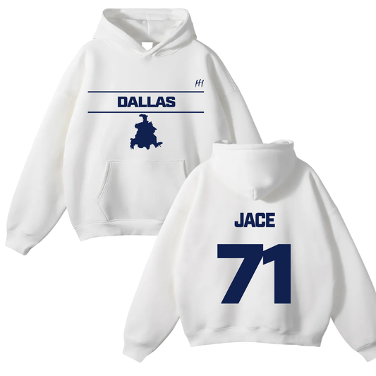 Jace King Oversize Fleeced Hoodie