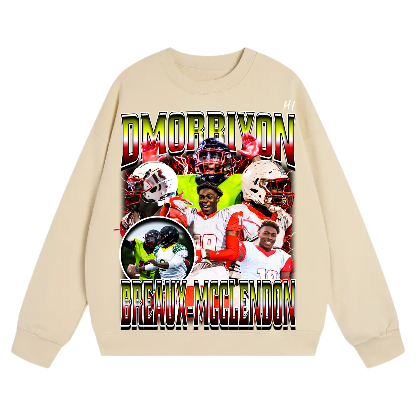 Dmorriyon Breaux-McClendon Heavyweight Crewneck Sweatshirt
