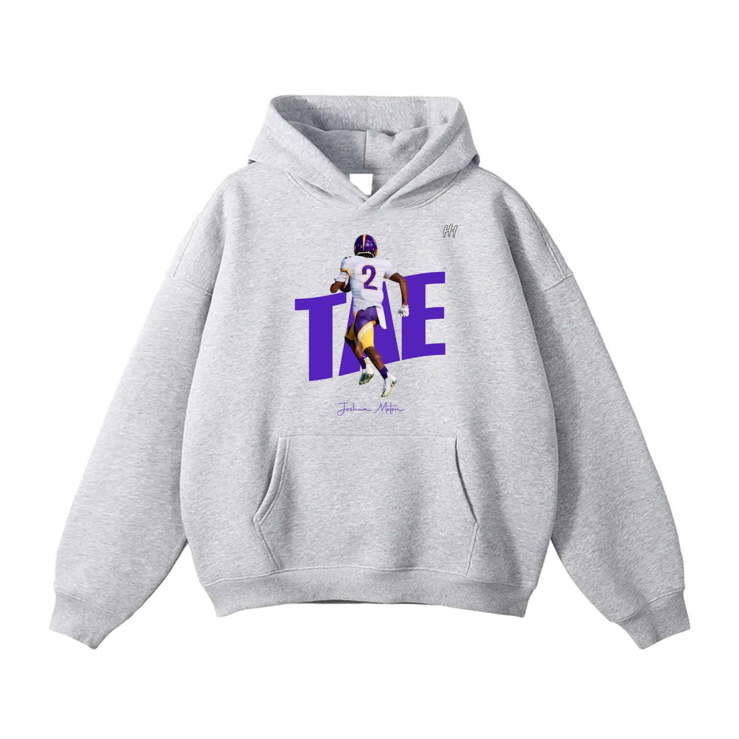 Joshua Moton Oversize Fleeced Hoodie
