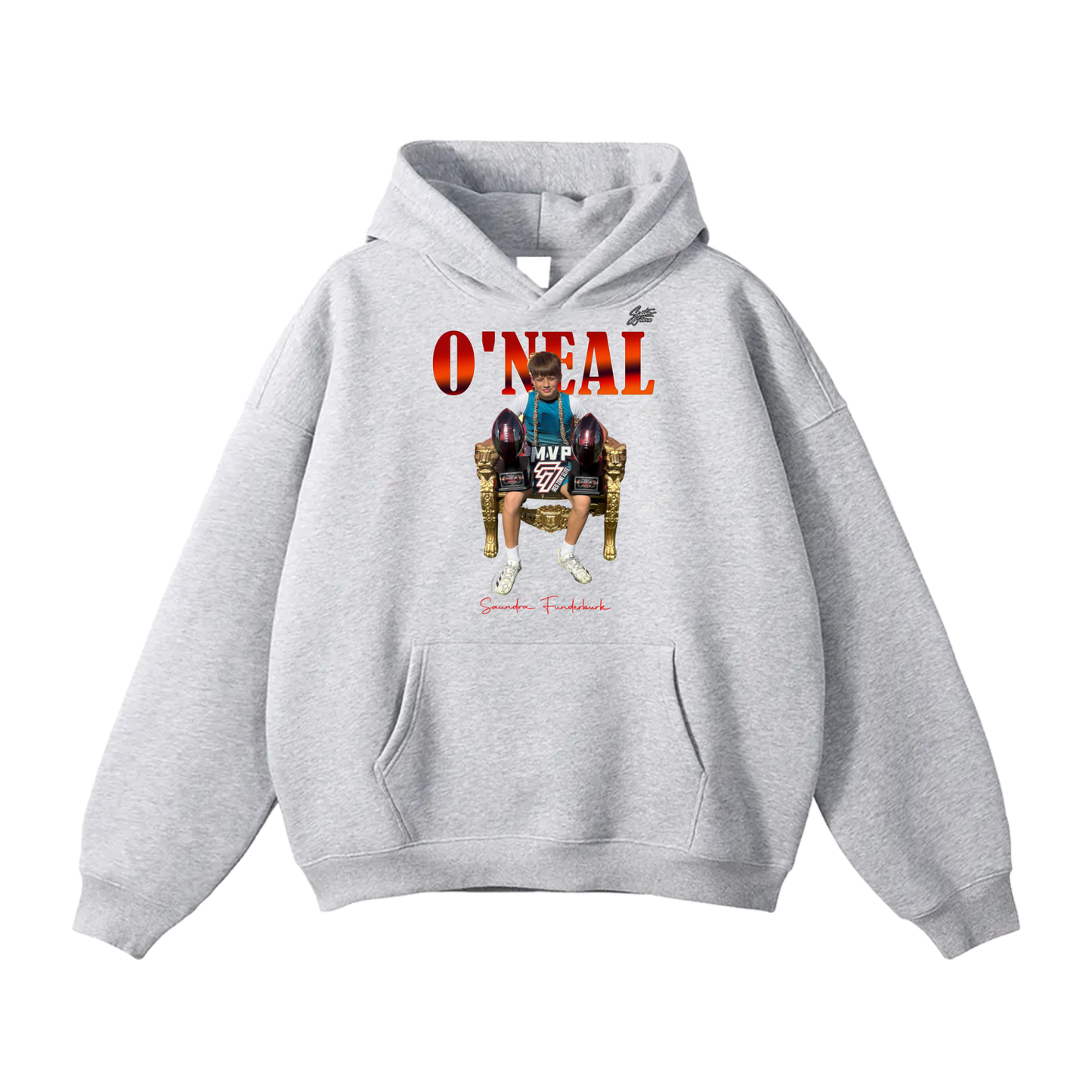 Jaxson O'Neal Oversize Fleeced Hoodie