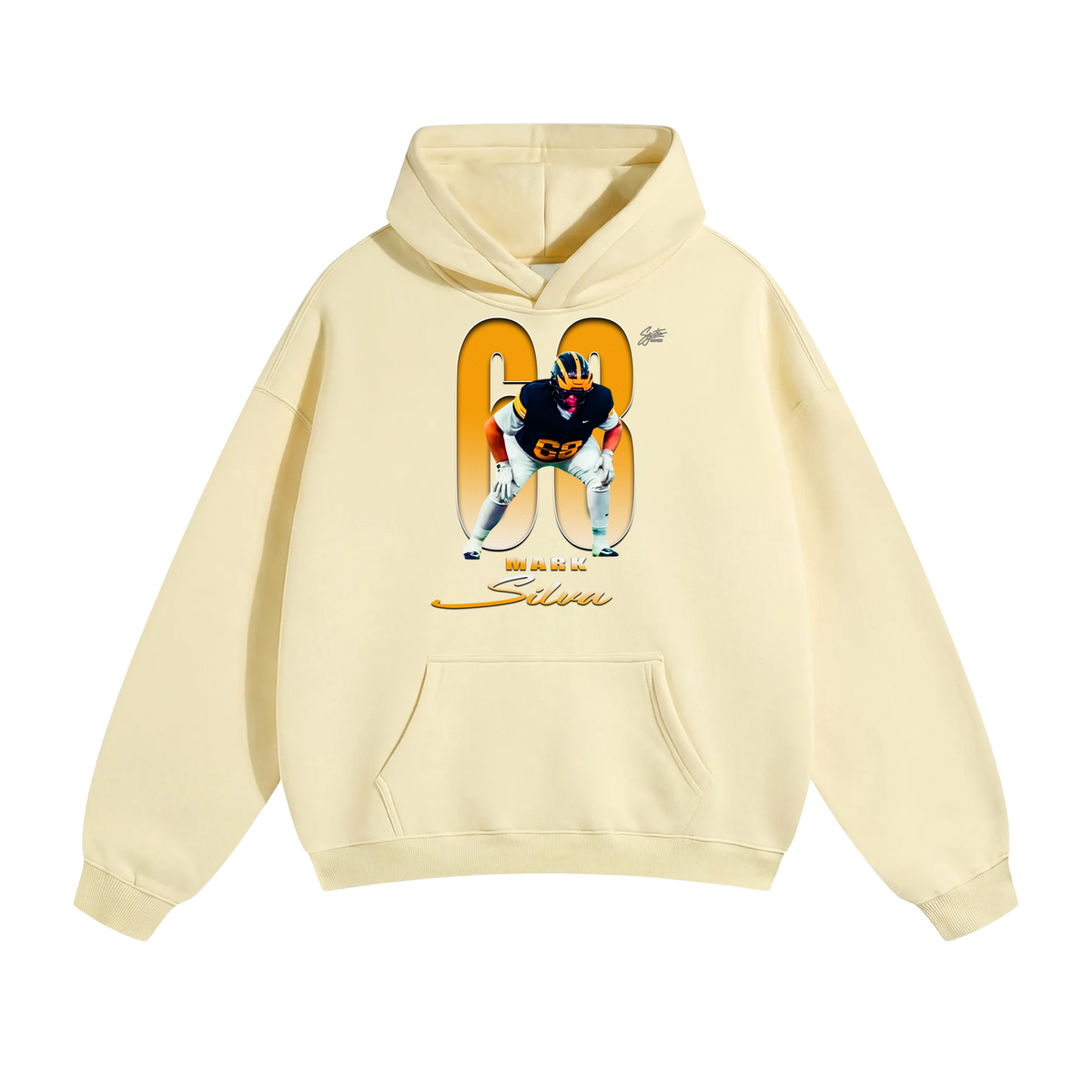 Mark Silva Oversize Fleeced Hoodie