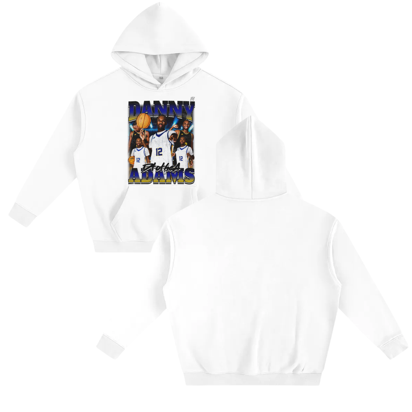Danny Adams Oversize Fleeced Hoodie