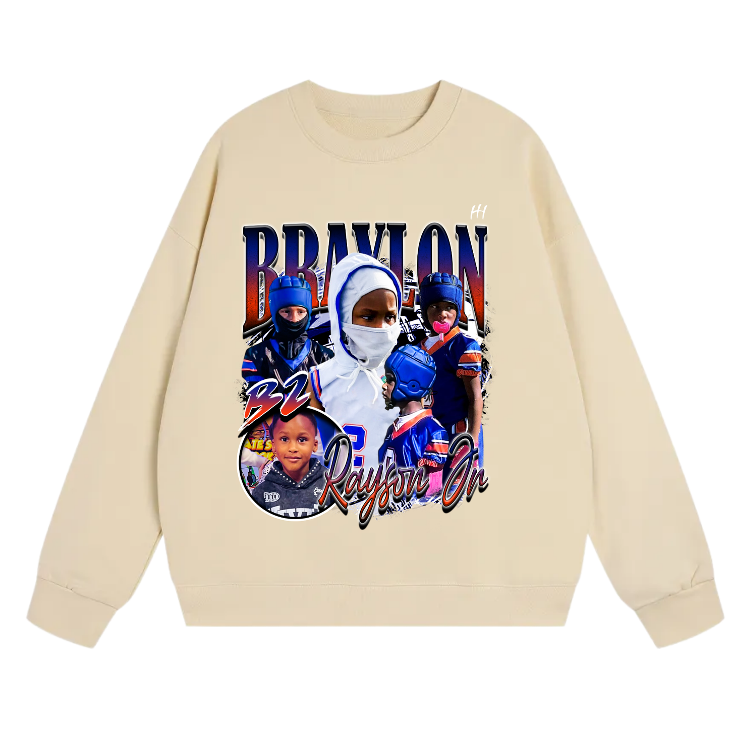 Braylon Rayson Jr Heavyweight Crewneck Sweatshirt