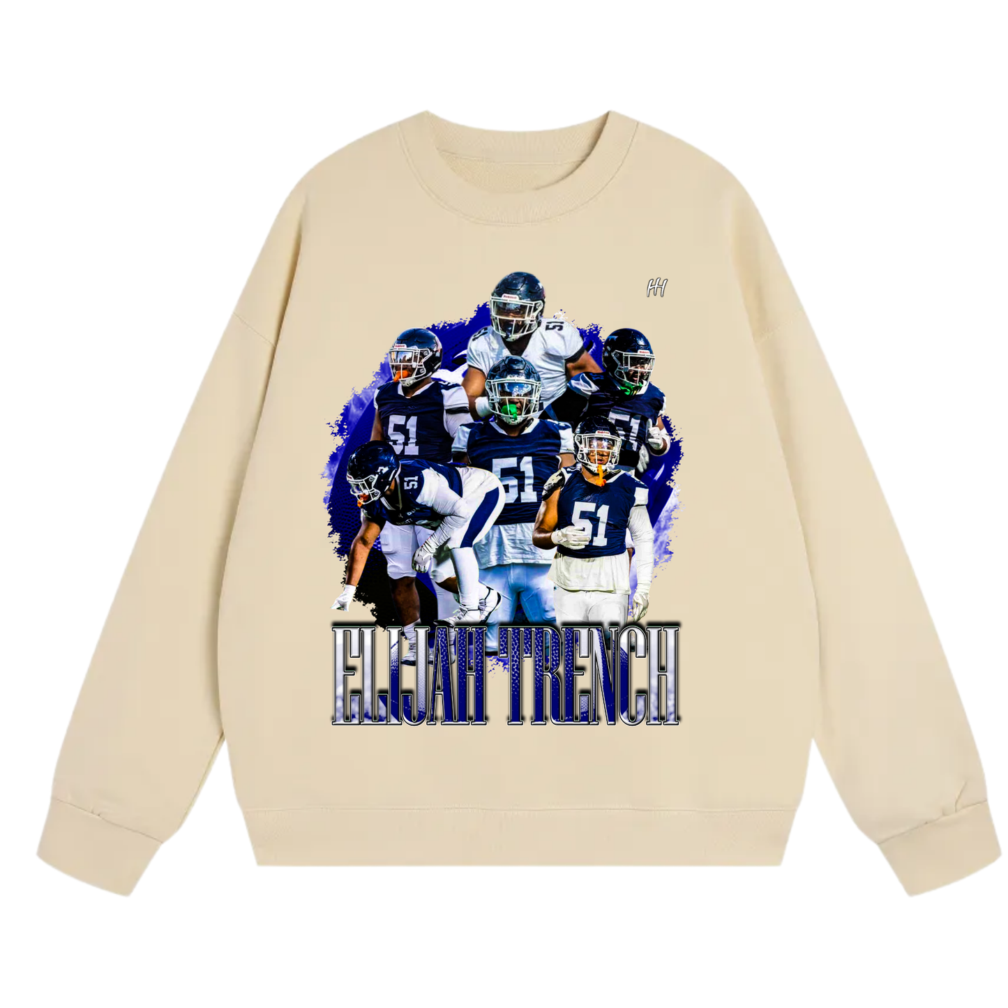 Elijah Trench Heavyweight Crewneck Sweatshirt