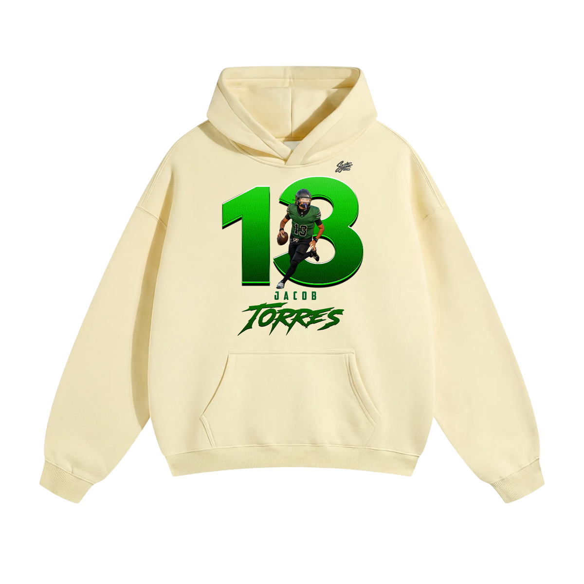 Jacob Torres Oversize Fleeced Hoodie