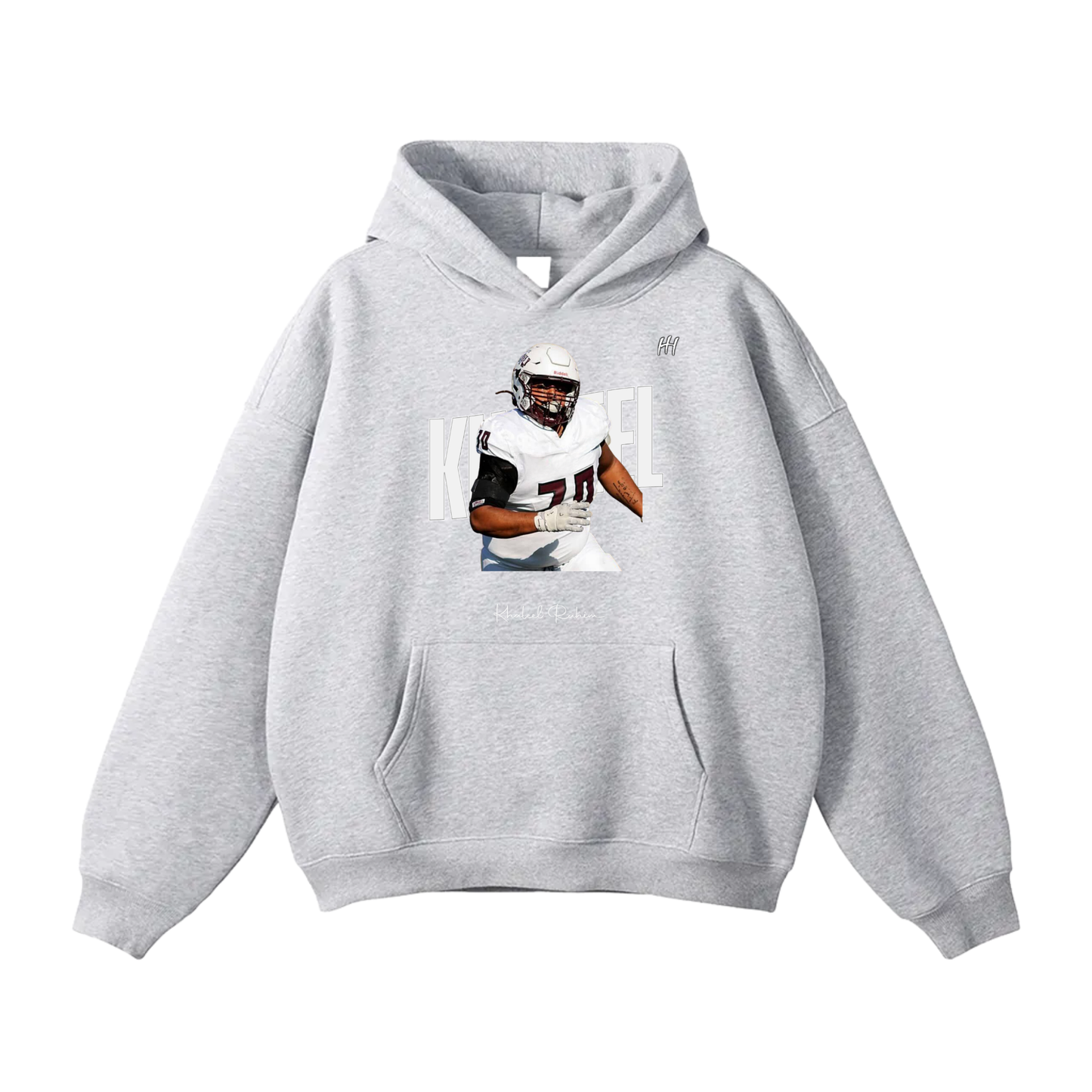 Khaleel Rahim Oversize Fleeced Hoodie