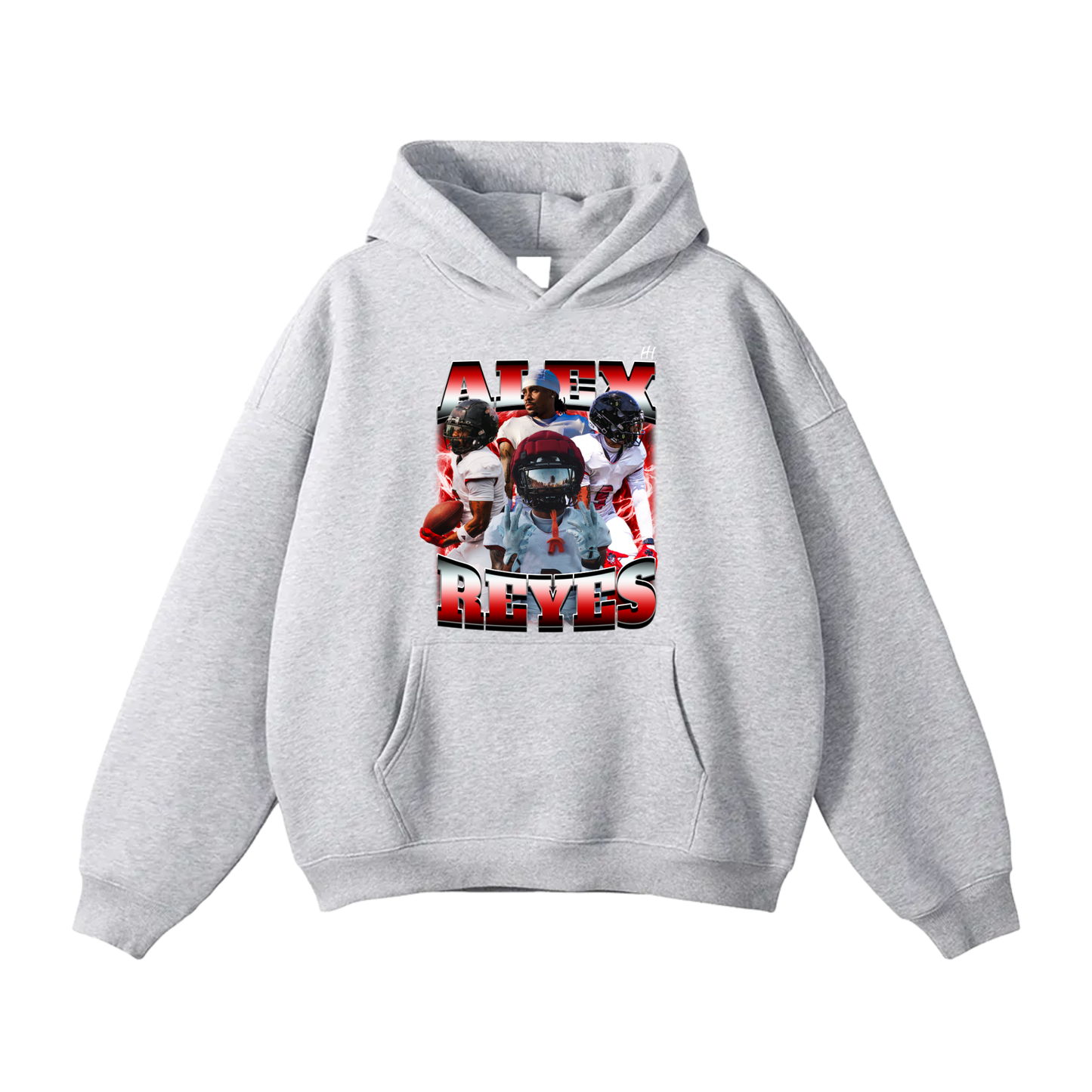 Alex Reyes Oversize Fleeced Hoodie