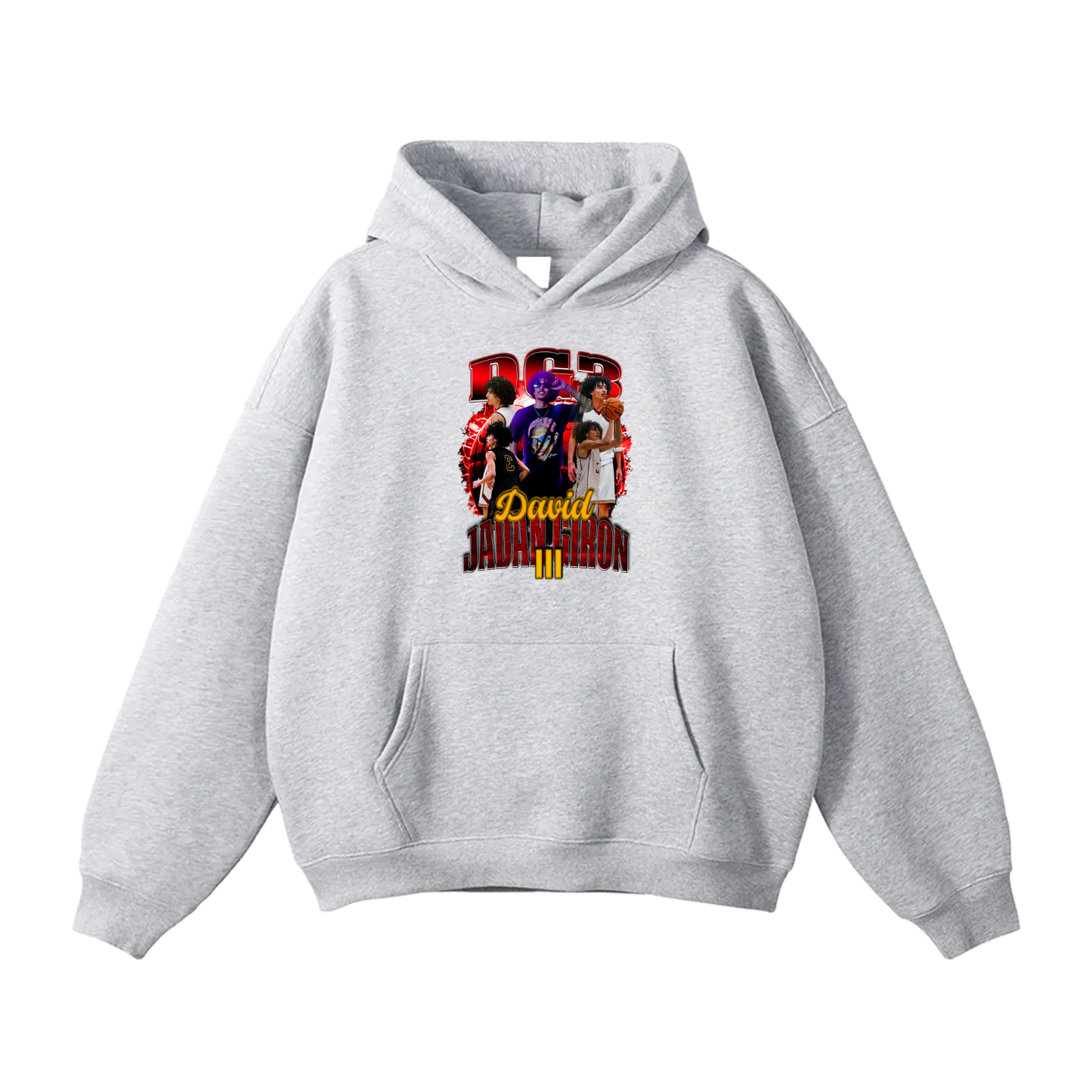 David Jadan Giron III Oversize Fleeced Hoodie