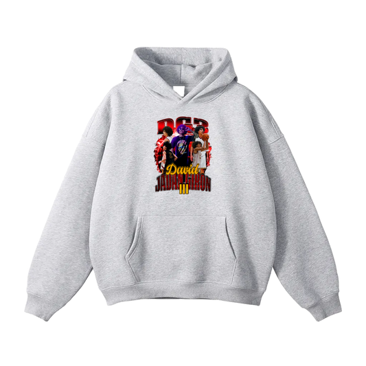 David Jadan Giron III Oversize Fleeced Hoodie