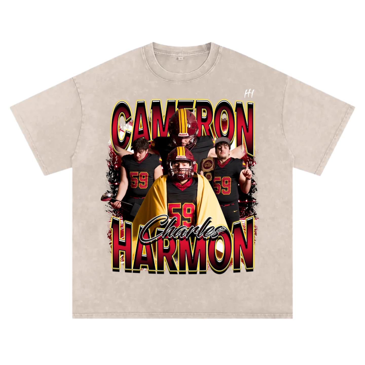 Cameron charles Harmon Oversized T-shirt