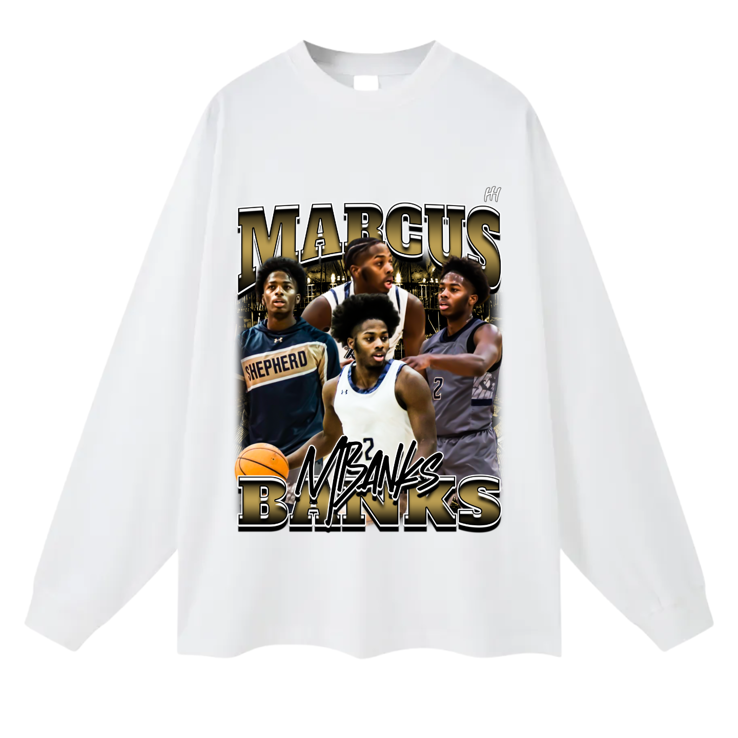 Marcus Banks Long Sleeve Tee