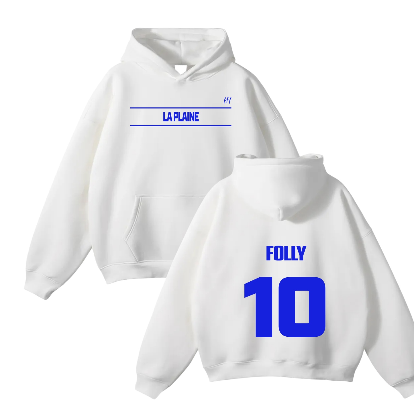 Roger-Guy Oversize Fleeced Hoodie