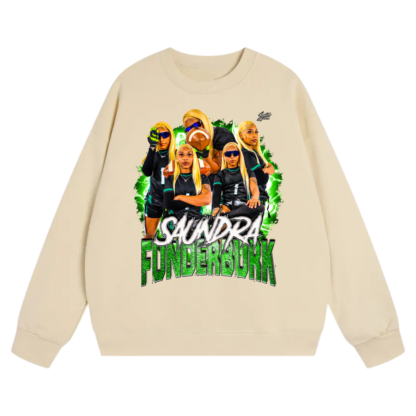 Saundra Funderburk Heavyweight Crewneck Sweatshirt