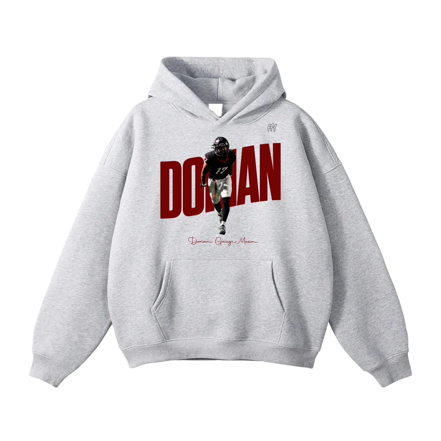 Dorian Gauge Mason Oversize Fleeced Hoodie