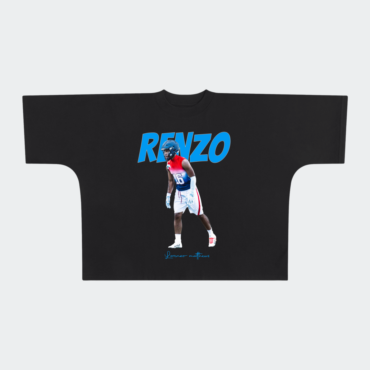 Lorenzo Matthews Premium Drop Shoulder/Boxy Tee
