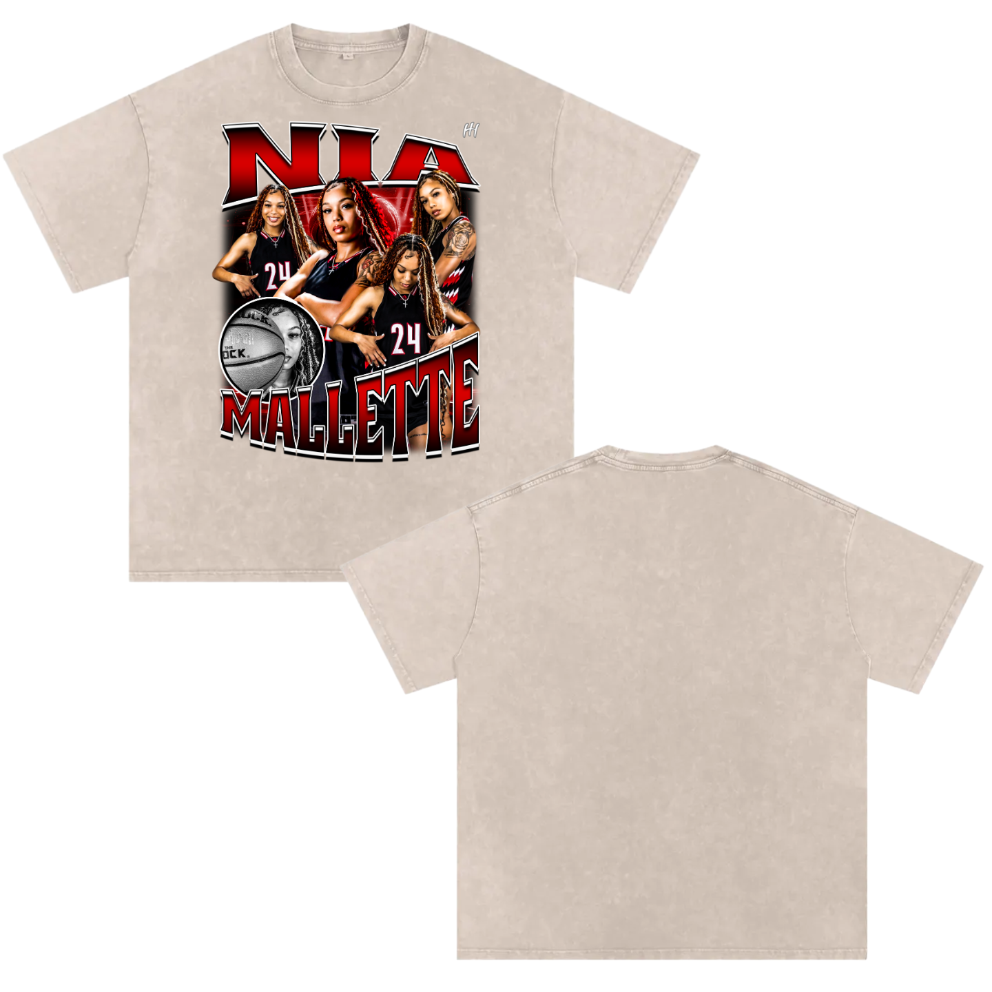 Nia Mallette Heavyweight Oversized T-shirt