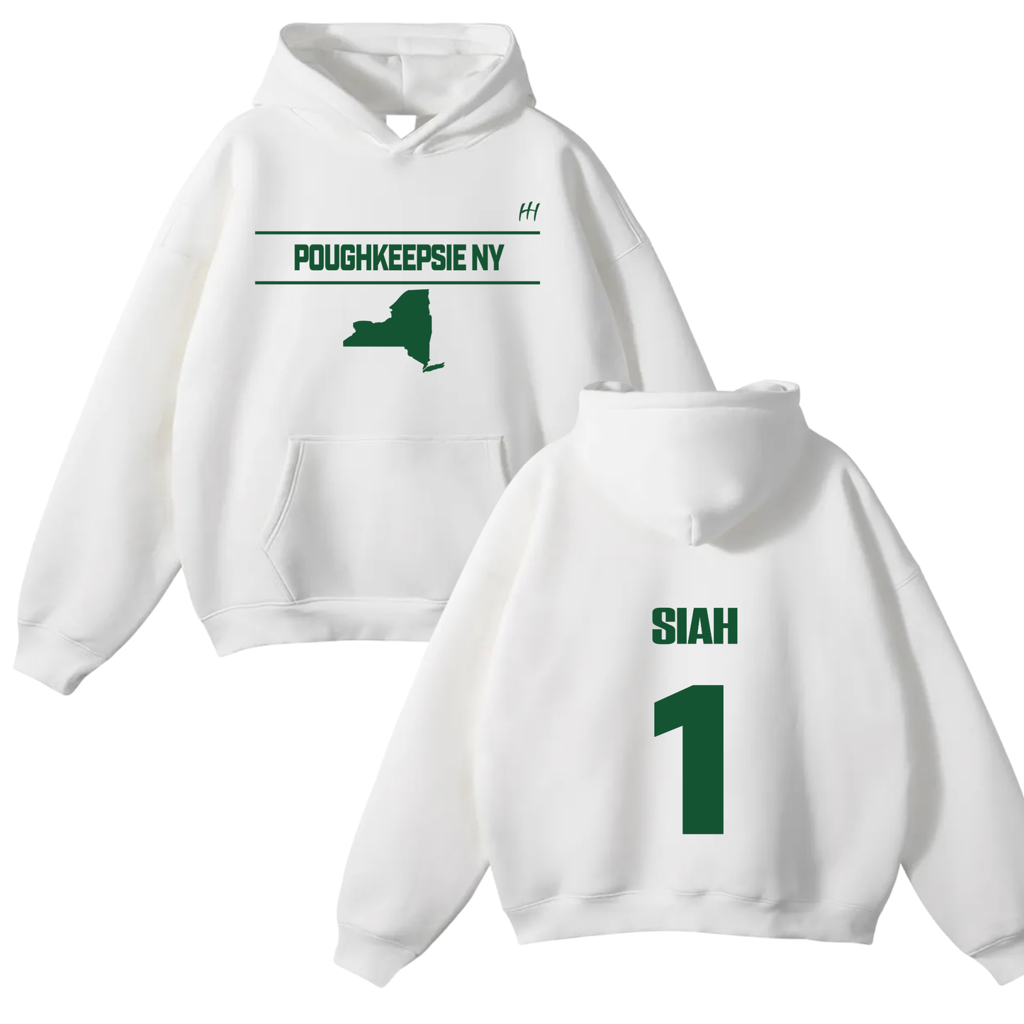 Josiah Smith Oversize Fleeced Hoodie