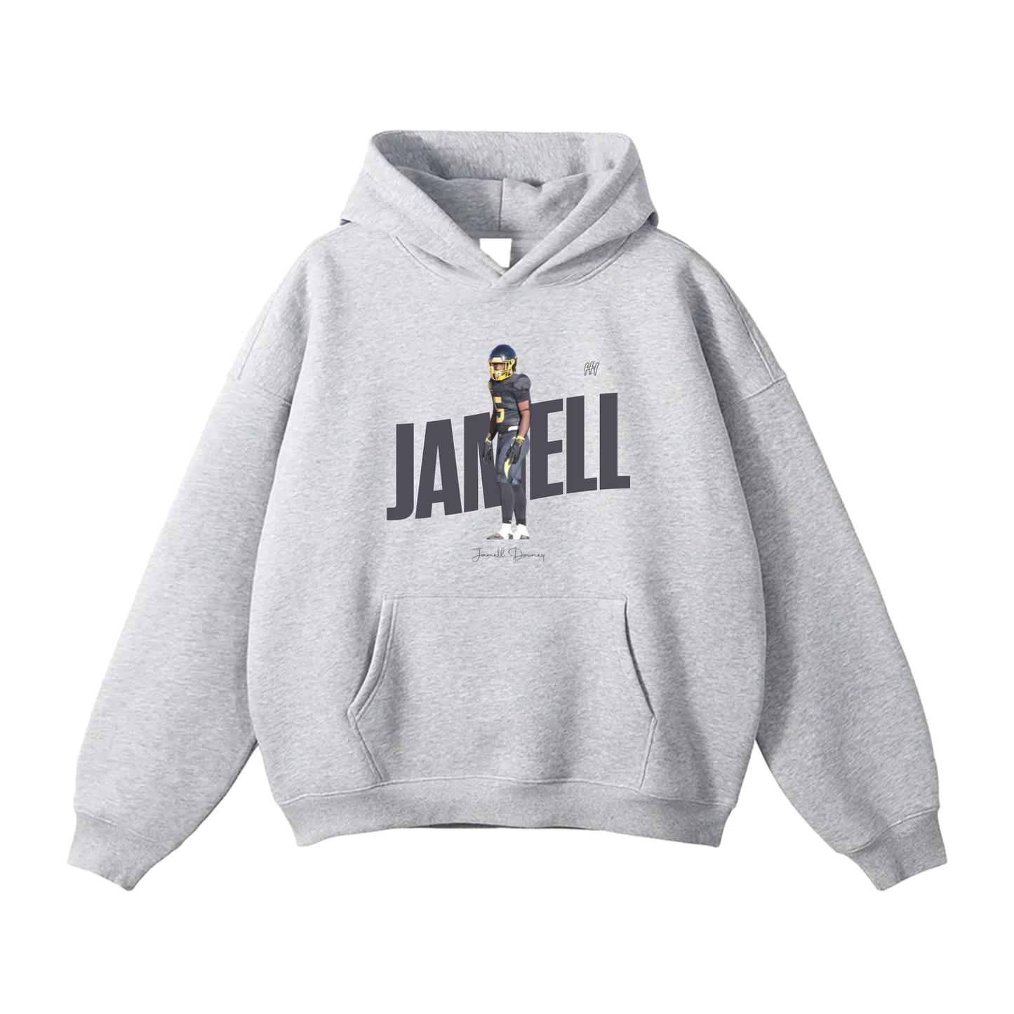 Jamell Downey Oversize Fleeced Hoodie
