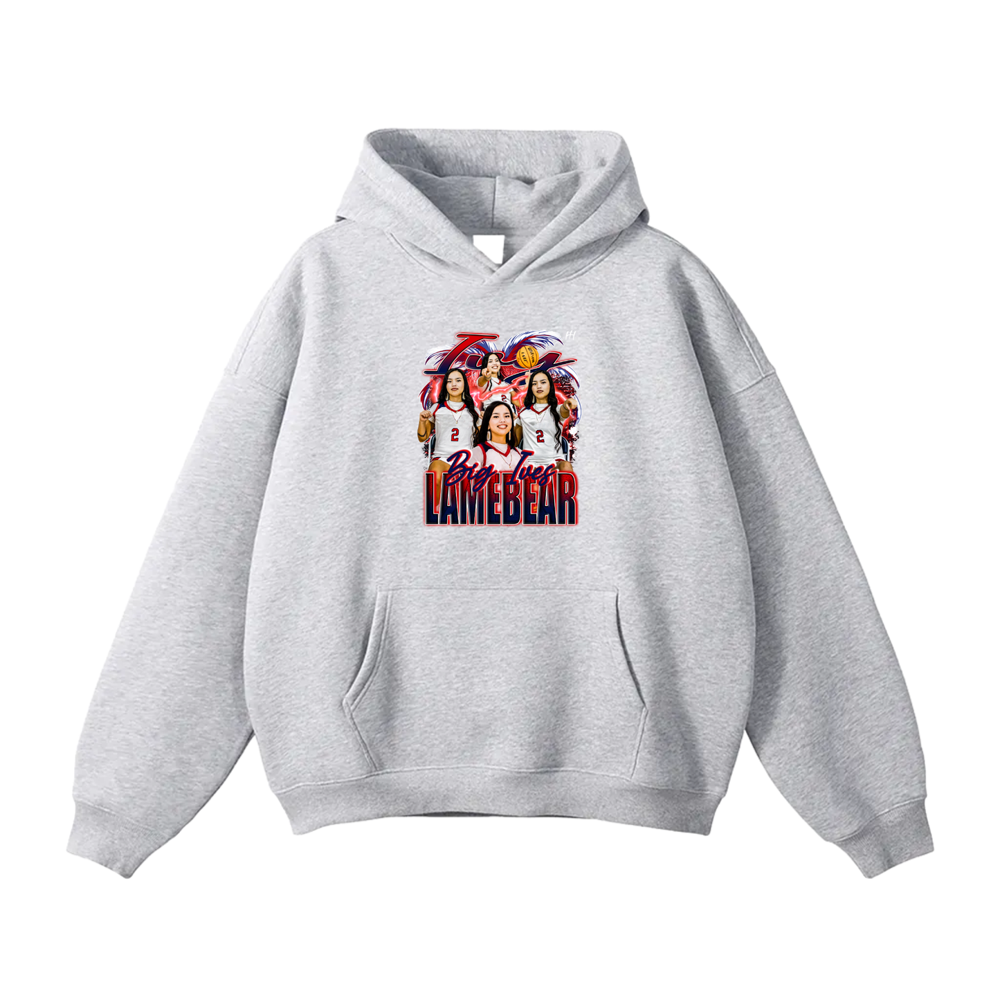 Ivy Lamebear Oversize Fleeced Hoodie