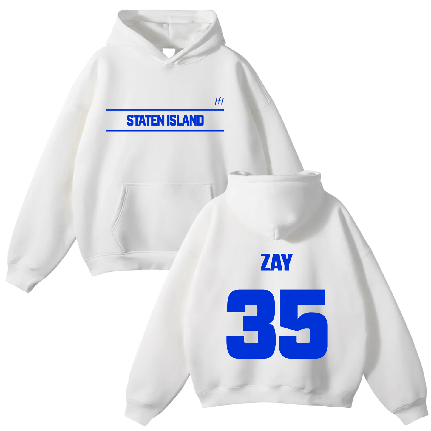 Isaiah Louis Oversize Fleeced Hoodie