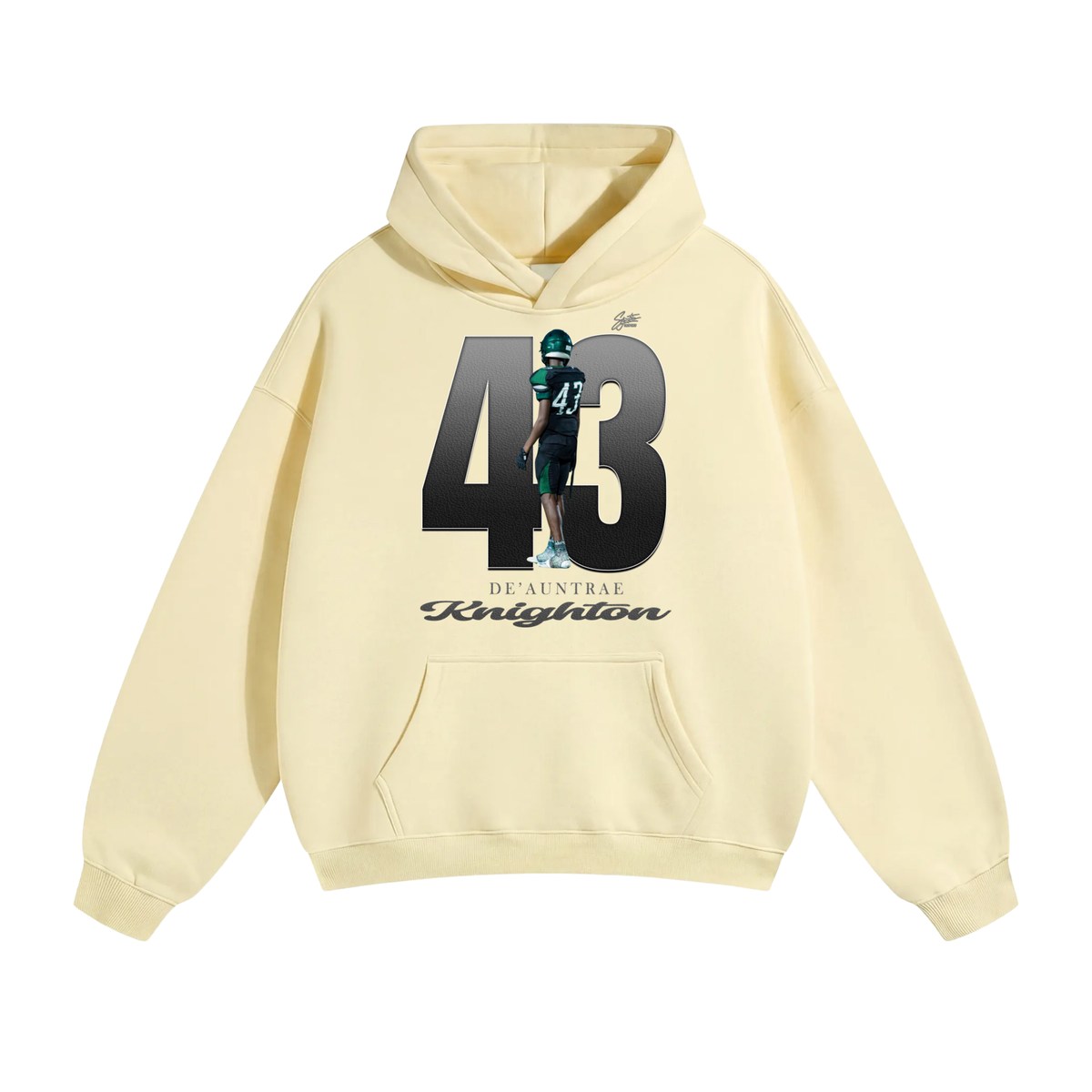 Dextin Washington Oversize Fleeced Hoodie