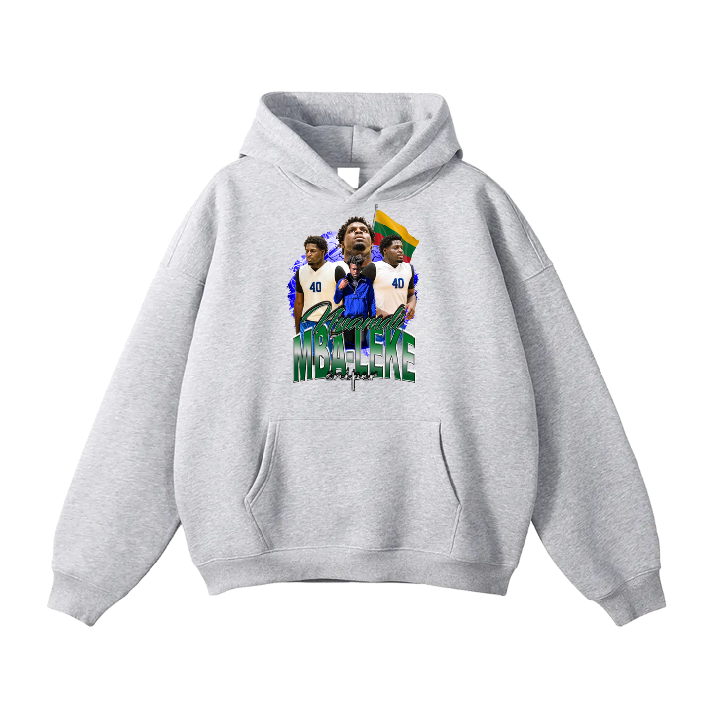 Nnamdi Mba-leke Oversize Fleeced Hoodie