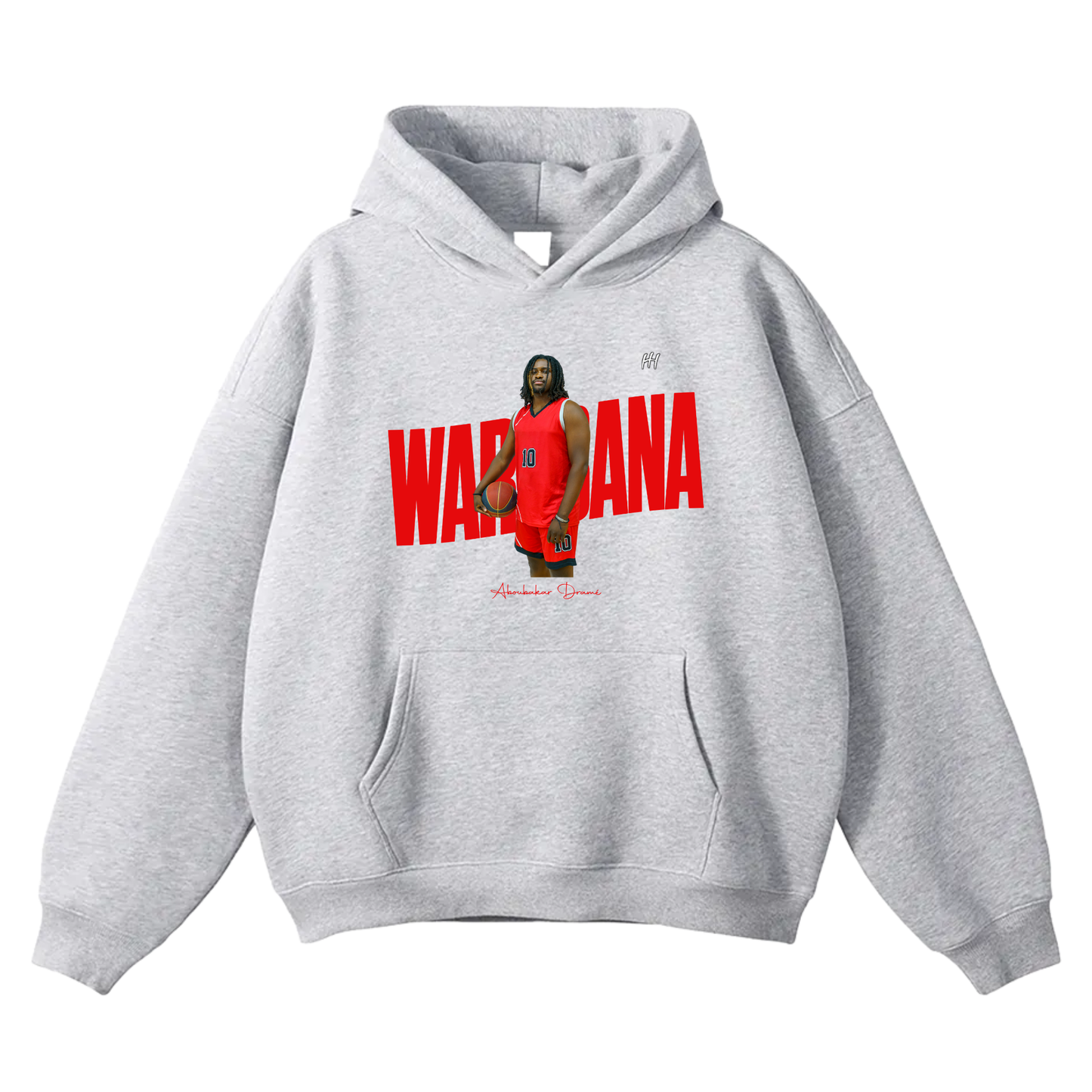Aboubakar Dramé Oversize Fleeced Hoodie