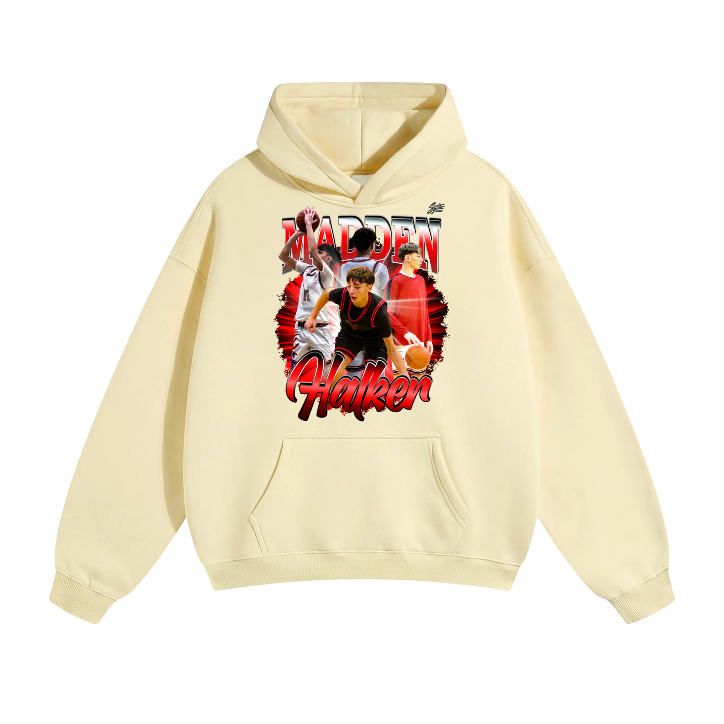 Madden Halker Oversize Fleeced Hoodie