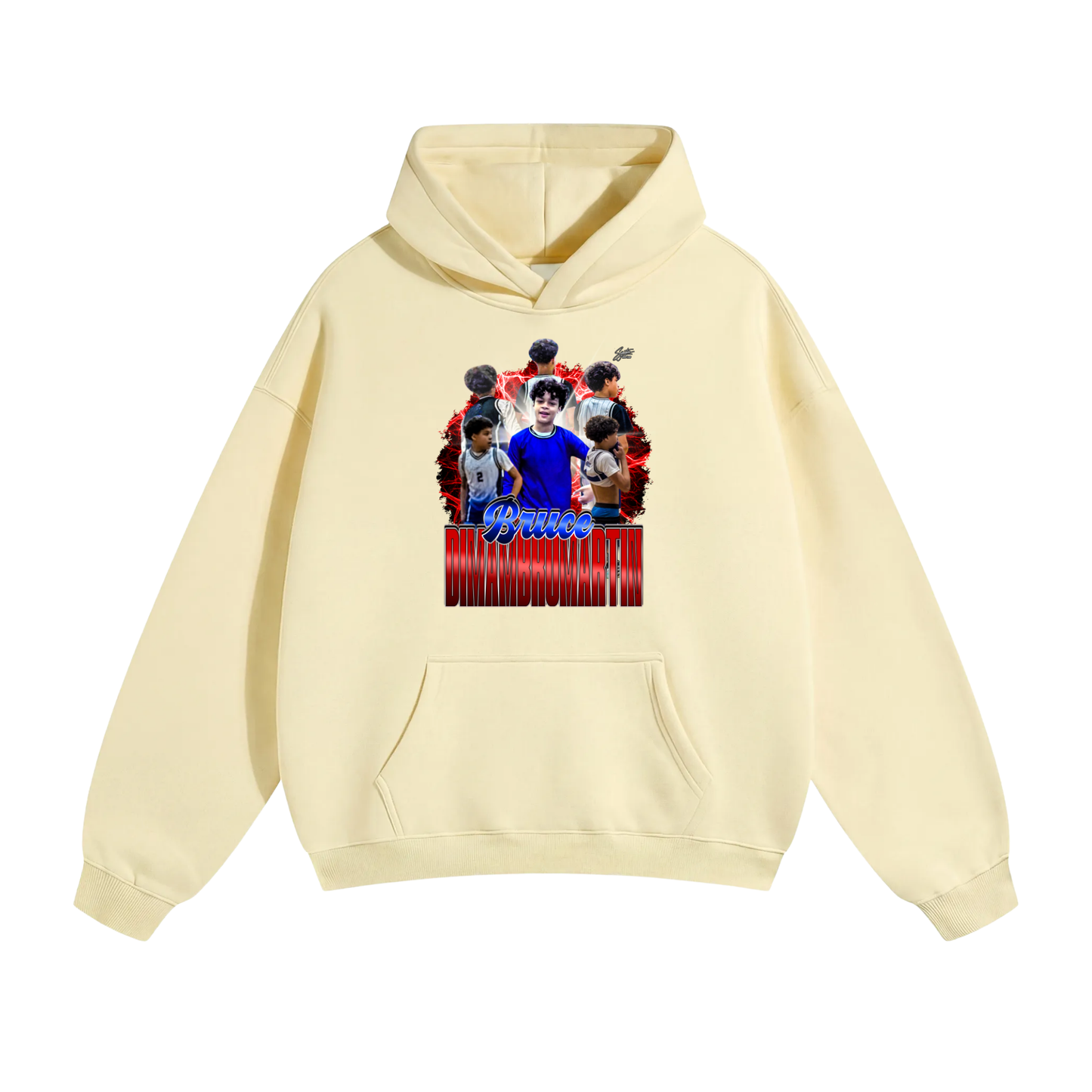 Bruce Dimambromartin Oversize Fleeced Hoodie