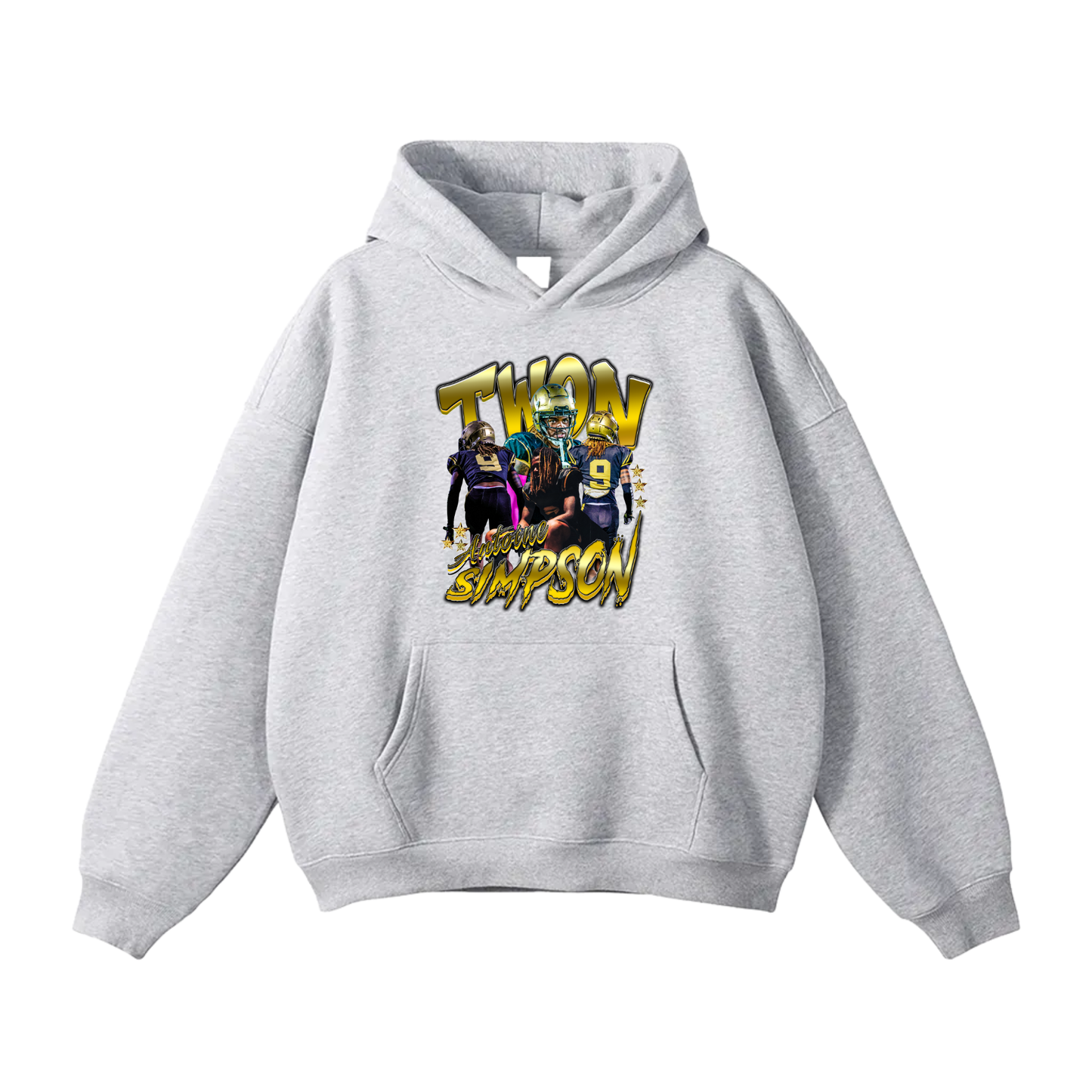 Antoine Simpson Oversize Fleeced Hoodie