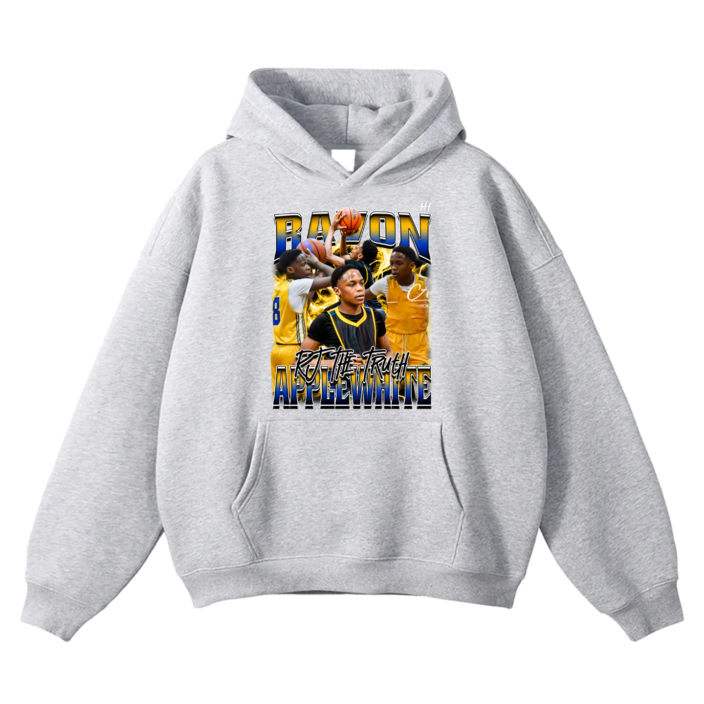 Ravon Applewhite Oversize Fleeced Hoodie