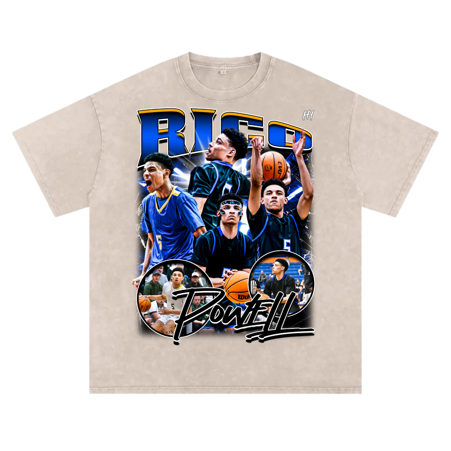 Rico Powell Heavyweight Oversized T-shirt