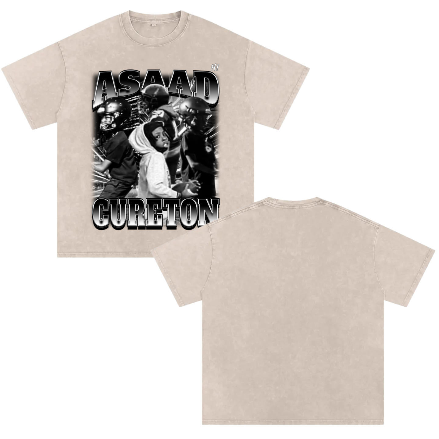 Asaad Cureton Heavyweight Oversized T-shirt