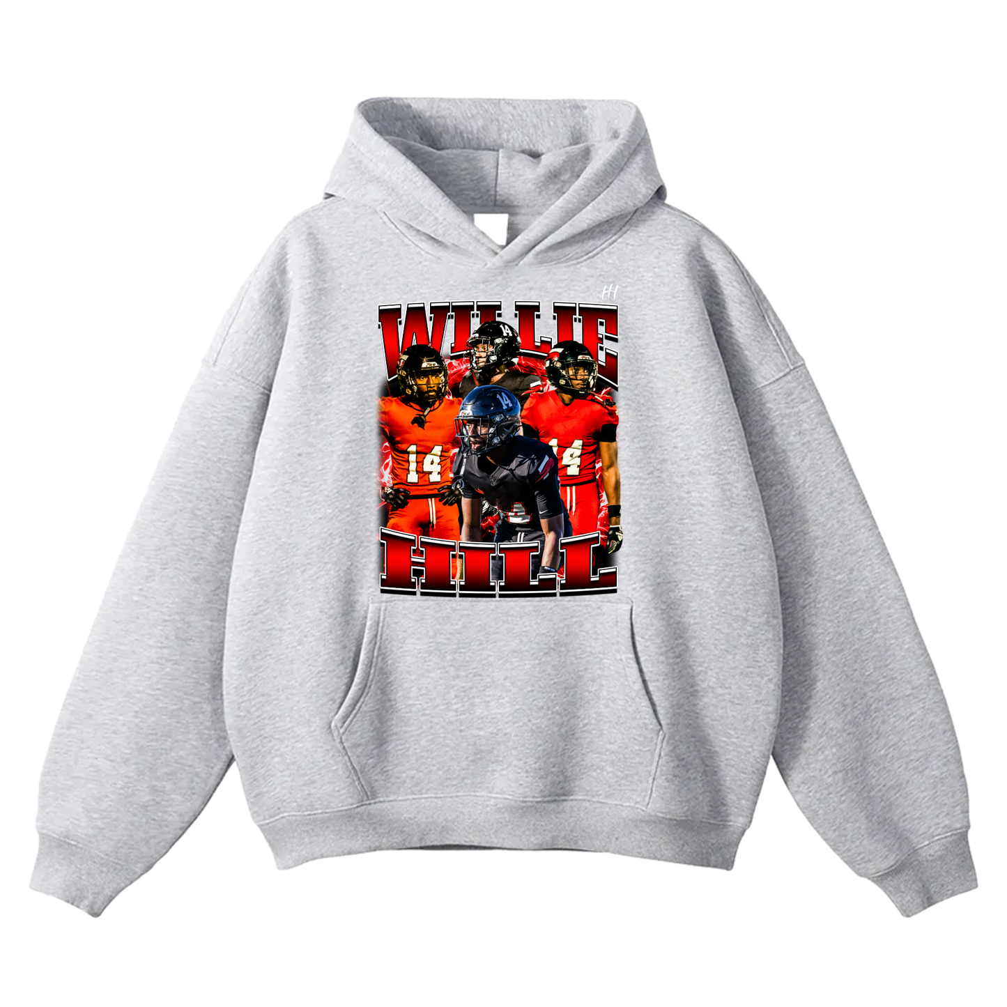 Willie Jayshaun Hill Oversize Fleeced Hoodie