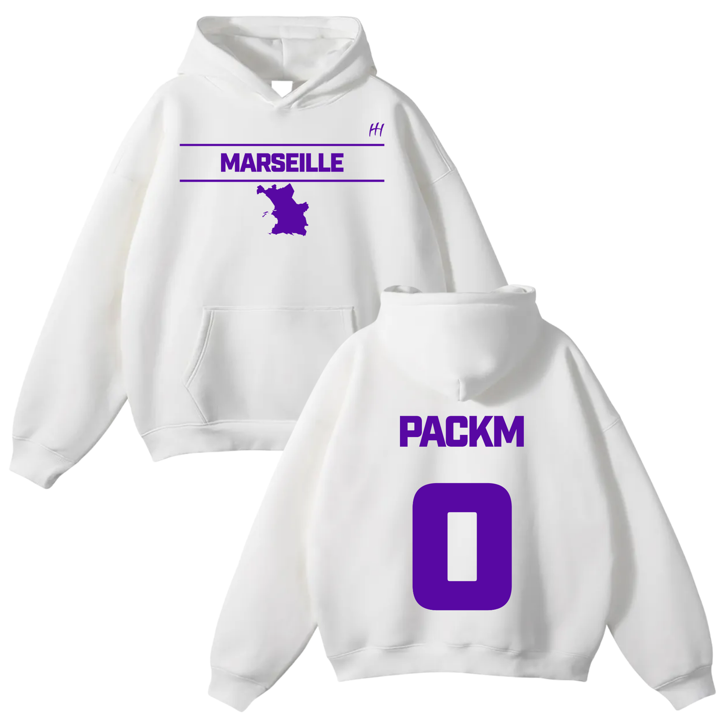 Yessou_Packm Oversize Fleeced Hoodie