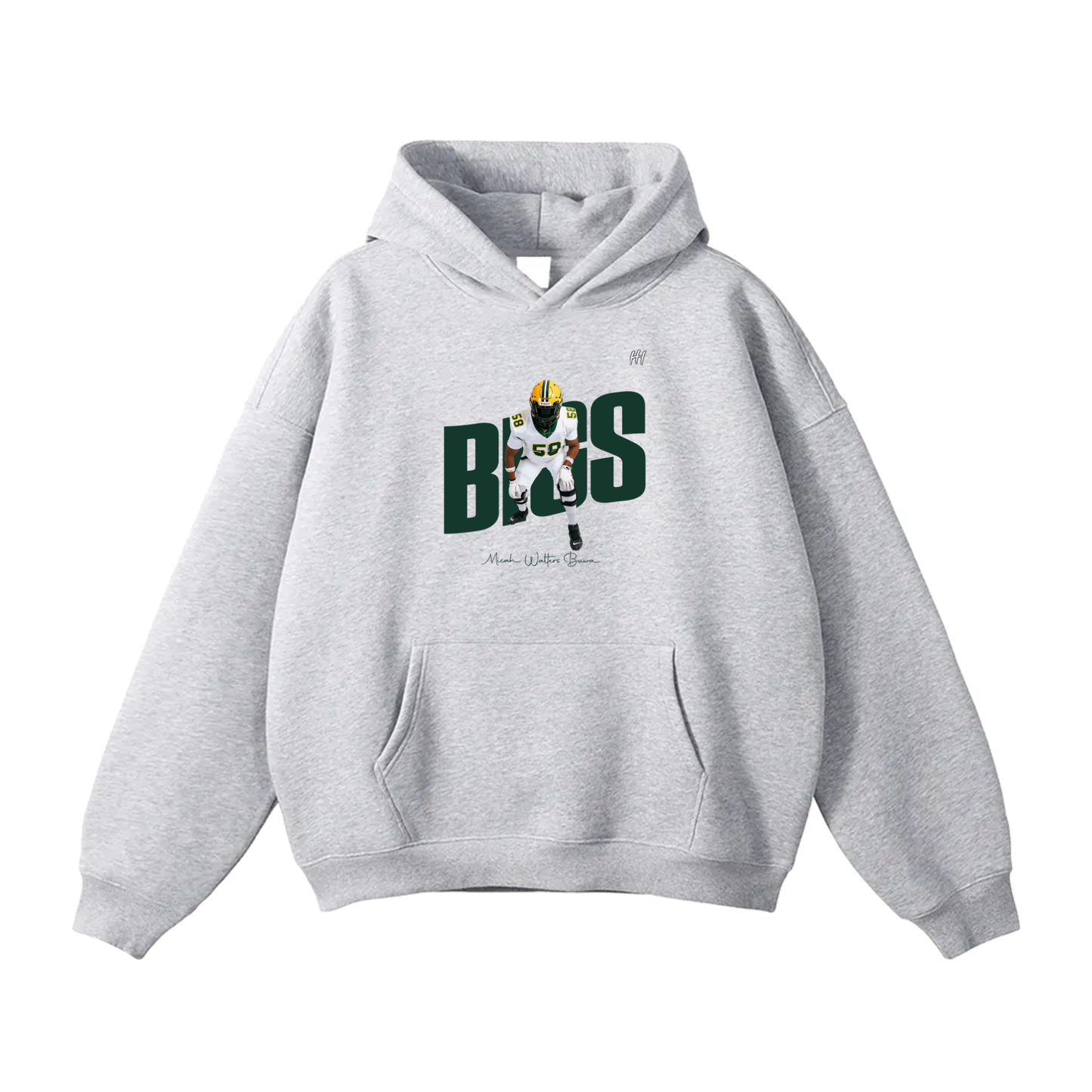 Micah Williams Buwa Oversize Fleeced Hoodie