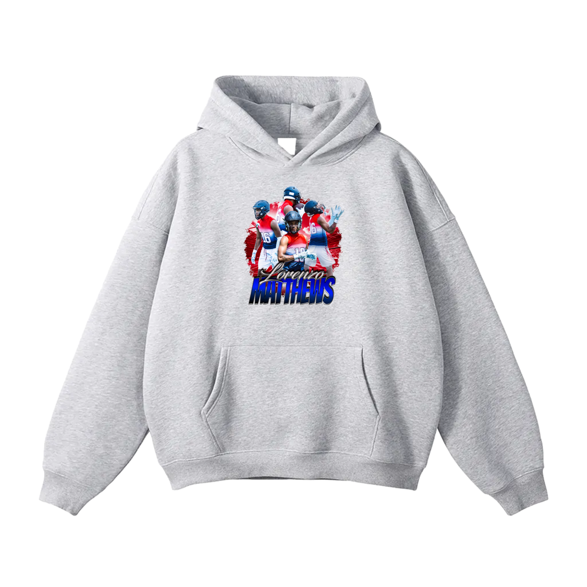 Lorenzo Matthews Oversize Fleeced Hoodie