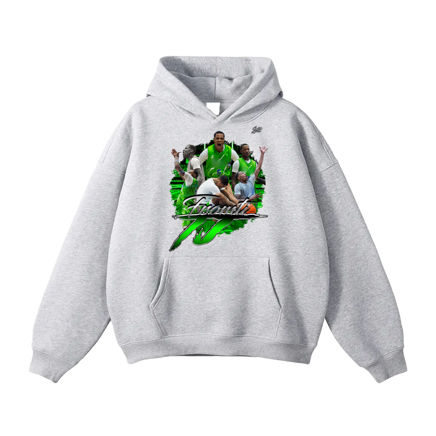 Tayvion Johnson Oversize Fleeced Hoodie