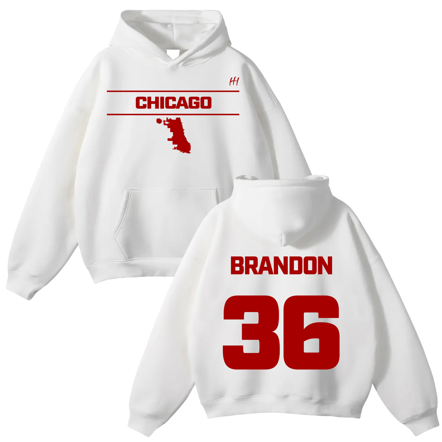 Brandon Brigham Oversize Fleeced Hoodie