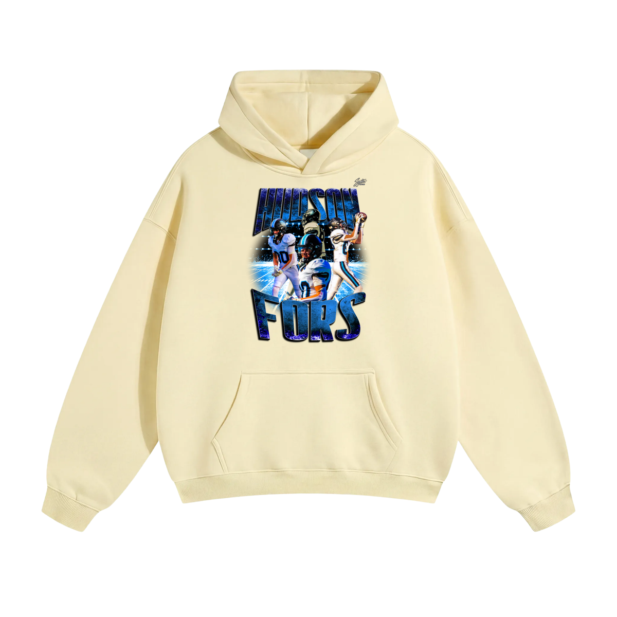 Hudson Fors Oversize Fleeced Hoodie